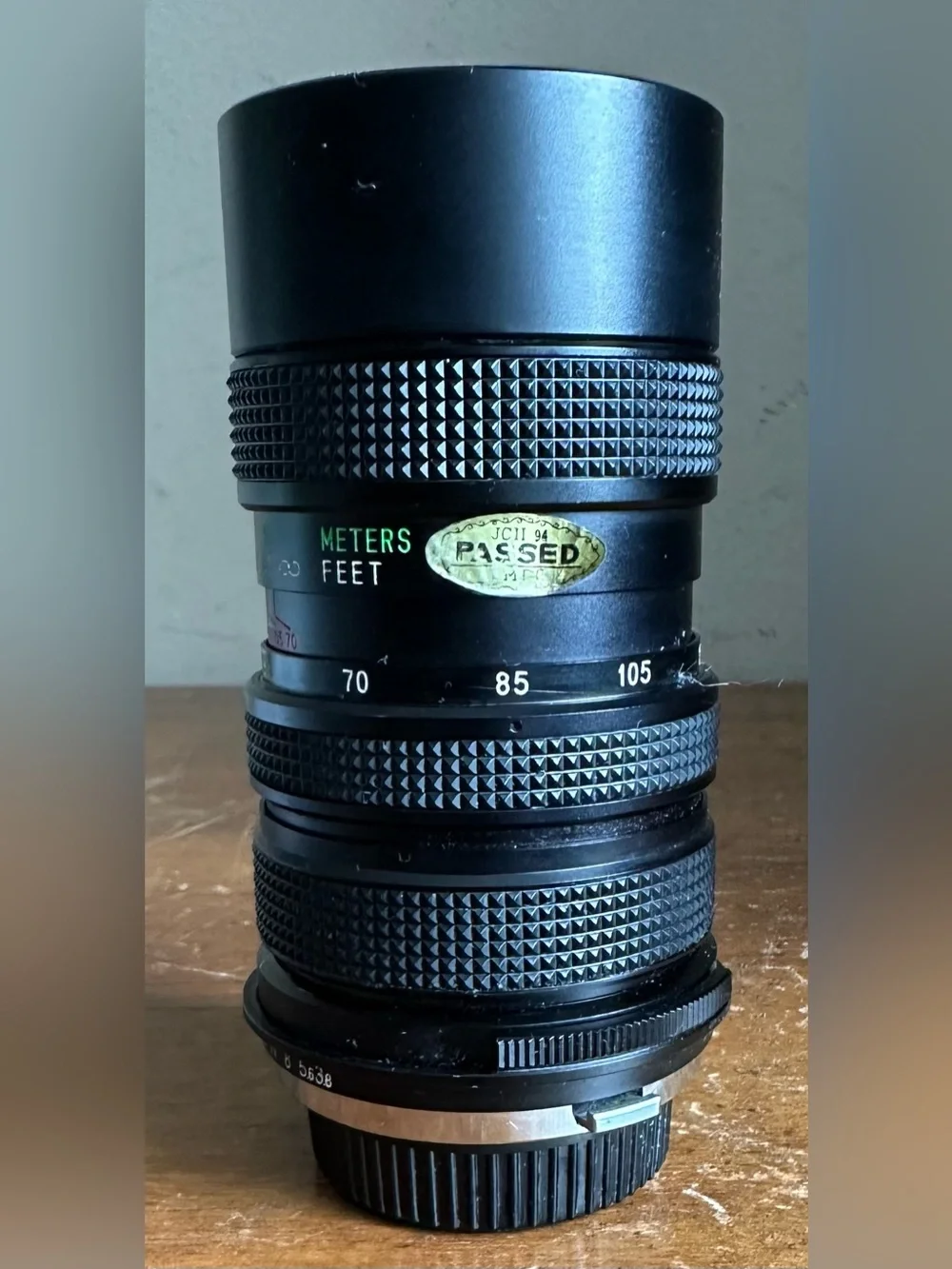 Vivitar 70-150mm f:3.8 52mm Close Focusing Auto Zoom Camera Lens w/ 52mm Filters